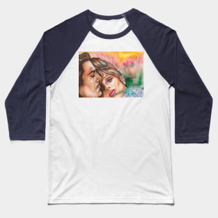 Barbra & Omar Sharif Baseball T-Shirt